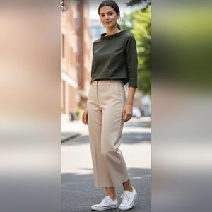 COS Mock Neck Back Button Detail Blouse size XS